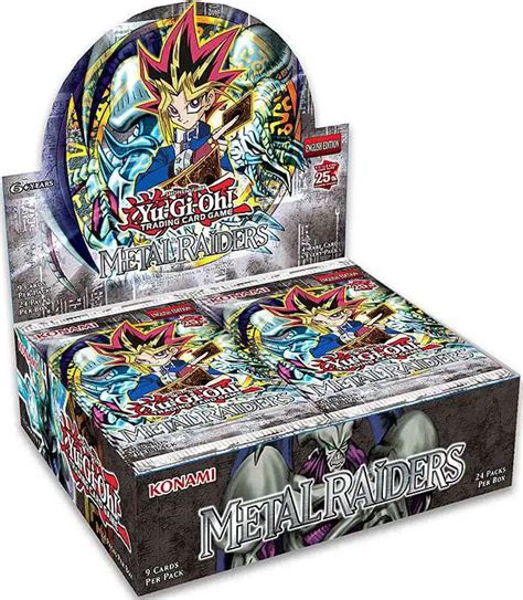 yugioh metal raiders 1st edition booster box 24 packs|Metal Raiders Booster Pack [1st Edition] .